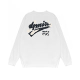 Amiri Long Sleeve T-Shirt Fashion Brand Long Sleeve T-shirt Shirt