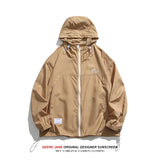 Men Sun Protection Clothing Summer UV Protection Sun-Protective Clothing Outdoor Sports Thin Section Baggy Coat