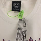 Thrasher T Shirt Thrasher Blue Red Flame Loose Short Sleeve Fall Winter Couples