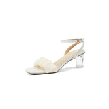 Nude Wide Fit Block Heels