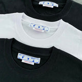 Off White T Shirts Gradient DOT Arrow Men's and Women's Same Style Short Sleeve T-shirt