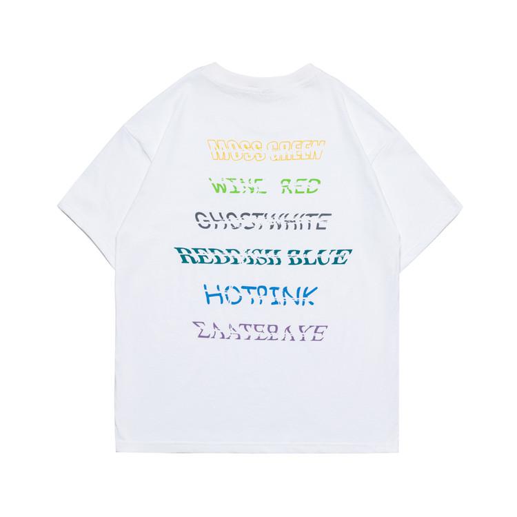 Men T Shirt Summer Casual Tops Men's Clothes Summer Wear Japanese-Style Retro Men's round Neck Short Sleeve Casual Loose Printed Couple T-shirt