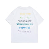 Men T Shirt Summer Casual Tops Men's Clothes Summer Wear Japanese-Style Retro Men's round Neck Short Sleeve Casual Loose Printed Couple T-shirt