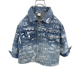Toddler Boys Jackets Boys' Denim Jacket Spring and Autumn