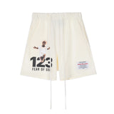 Rrr123 Shorts Rrr123 Joint Fog Little Boy Printed Loose Sports Shorts