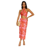 Body Fitting Dresses Summer Sexy Printed Dress