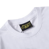 Justin Bieber Drew House Dr Smiley Face Short Sleeve Justin Bieber Men and Women Loose High Street Fashion Brand Tshirt