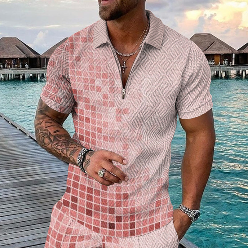 Polo Shirts Short Sleeve Casual Thin Summer T-shirt