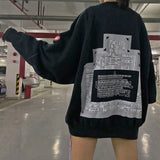 Cavempt Ce Cav @ Empt C.E Pullover Men and Women Couple Sweater