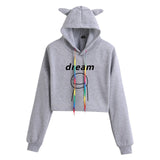 Dreamwastaken Men's Novelty Hoodies Dream Merch Shirt Fashion Navel Hooded Sweater