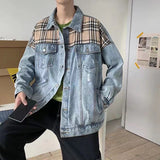 Denim Shirts Denim Jacket Men Loose Casual Jacket