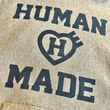 Human Made Hoodie Love H Hooded Fleece Lined Sweater Loose Couple
