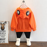 Toddler Boys Sweater Boys Hooded Sweatshirt Spring and Autumn
