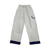 Harajuku Clothing Men Classic Retro Pants Straight Leg Pant Summer Cargo Pants Men and Women Casual Loose Wide Leg Pants Trousers