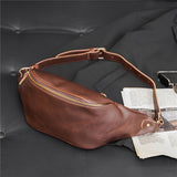 Lulu Belt Bags Men's Waist Bag Pu Fashion Outdoor Leisure