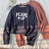 Diana Harvard Sweatshirt Loose-Fitting Casual round-Neck