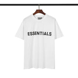 Fog T Shirt Short Sleeve Cotton Tshirt Men and Women Loose Half Sleeve Fear Of God