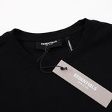 Fog Essentials Tshirts Fear Of God Essentials Double Line Reflective Letter Short Sleeve T-shirt Men and Women Fog High Street