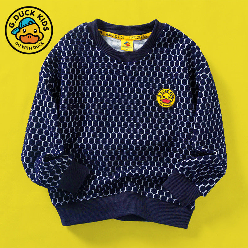 Children Hoodie Sweatshirts Sweater Autumn Long Sleeve Top Boy Clothes