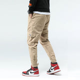 Men's Work Pants Men Straight Leg Pant Summer Multi-Pocket Cargo Pants Casual Trousers Fashion