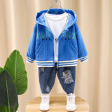 Toddler Boys Jackets Boys Autumn Clothing Suit Hooded Jacket Children