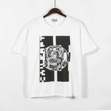 Cavempt Ce Printed round Neck Men and Women Couple Short Sleeve