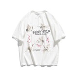 Men 'S T-shirt Summer Printed Short-Sleeved Retro T-shirt Men 'S Loose All-Matching