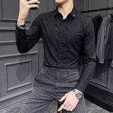 Men Shirts Long Sleeve Shirt