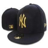 La 59fifty Hats Yankees Flat-Brimmed Cap NY Baseball Cap