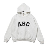 Fog Topsabc Letter Print Brushed Hoody Men's and Women's Youth Couple Hoodie Fear Of God