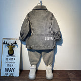 Toddler Boys Jackets Boys' Denim Jacket Children