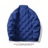 Men Sun Protection Clothing Winter down Jacket Men's Retro Loose Warm Casual Jacket