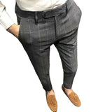Men Suit Pants Casual Suit Pants