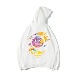 Smiley Face Hoodie Street Oversize Fall/Winter Hoodie Men's plus Size