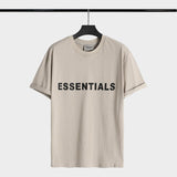 Fog Essentials Tshirts Fear Of God Essentials Fog Short Sleeve High Street Loose Men and Women Couple T-shirt