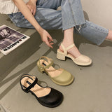 Nude Pumps Block Heel