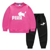 Children Pokemon Pikachu Hoodie & Pant Set Two-Piece Cotton Sweater Set