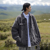 Denim Shirts Spring and Autumn Casual Top Men