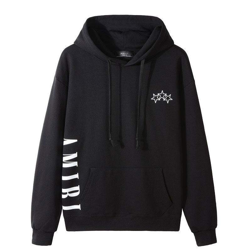 Amiri Hoodie New US Amiri Loose Casual Printed Hooded Sweater