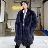 Beaver Coat Men's Fall Winter Coat Coat