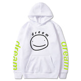 Dreamwastaken Men's Novelty Hoodies Dream Merch Shirt 2D Printed Casual Fashion Loose Hooded Sweater