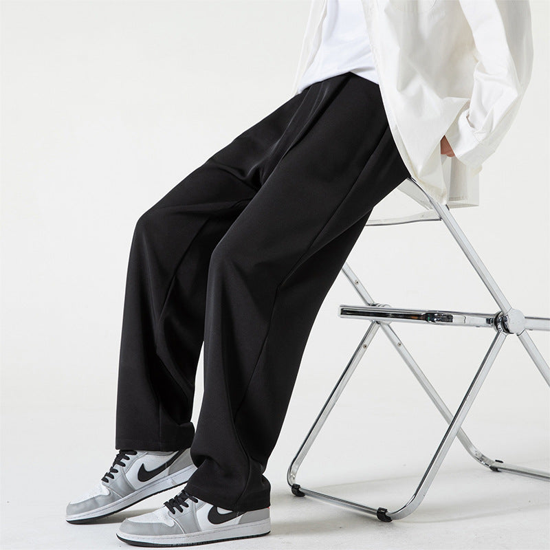Men Sweatpants Simple Casual Pants Men's Spring Suit Pants