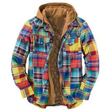 John Dutton Jacket Autumn and Winter Thickening Cotton-Padded Coat Printed Hooded Jacket