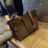 The Teacher Tote Genuine Leather Portable Women's Bag Fashionable Large Capacity Travel Sling Bag Tote Bag