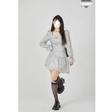 Vintage Empire Waist Dress Spring Short and Long Women's Dress