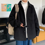 Men's Autumn Winter Coat Baggy Coat Jacket