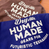 Human Made Hoodie Velvet Padded Hooded Sweatshirt Loose Couple