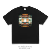 Rock Star T Shirt the Crystal Method Band Printed T-shirt Short Sleeve Loose Men and Women
