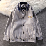 Corduroy Patch Jacket Corduroy Jacket Men's Jacket Loose