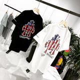 CHH Chrome Heart T Shirt Spring/Summer Printed Short-Sleeved T-shirt Men's and Women's Tops